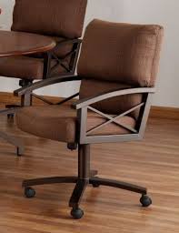 Tempo Amsterdam Swivel Tilt Caster Dinette Chair Luxury Dining Chair Dinette Chairs White Dining Room Chairs