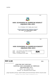 Cabutan bertuah contest iphone 2019. Contoh Kupon Bazar Dan Tiket Bertuah