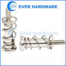 Bulletin k surface mount panel fastener retainer that is used with type pshp screw. Flush Mount Captive Screws Spring Loaded Low Profile Knob Aero Spacer