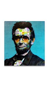 Abraham Lincoln v2.8, #abrahamlincoln #contemporarypopart #artreel  #paintingreel #popartstyle