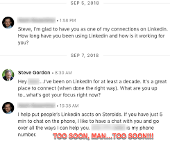 We did not find results for: How Should I Respond To This Linkedin Message Unstoppable Ceo