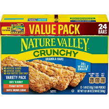 0.8 grams fiber 5 mg cholesterol 1 grams saturated fat 170 mg sodium 0 note: Nature Valley Chips Snacks Cookies Target
