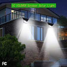 Solar lights are trending these days. Outdoor Solar Powered Wall Light 2 Pack Iclover 100 Led Solar Lights Outdoor Motion Sensor With 270 Wide Angle 3 Modes Wireless Waterproof Wall Lamp For Garden Patio Fence Walmart Com Walmart Com