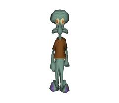 Psp Spongebob Squarepants The Yellow Avenger Squidward The Models Resource