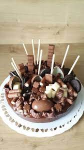 Kuchen dekorieren werkzeuge oberen klein alphabet anzahl cookie kunststoff. Schoko Torte Mit Viel Schoko Deko Schoko Deko Schokotorte Kuchen