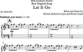 Piano sheet is arranged for piano and available in easy and advanced versions. Let It Go For Easy Piano Free And Complete Concert Blog
