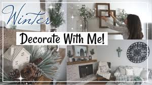 This is also a great time to organize and declutter. Winter Decorating Ideas Winter Farmhouse Decorate With Me Momma From Scratch Youtube
