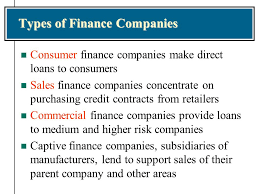Meaning of consumer finance companies as a finance term. Chapter 23 Consumer Finance Operations Chapter Objectives N Identify The Main Sources And Uses Of Finance Company Funds N Describe The Risk Exposure Ppt Download
