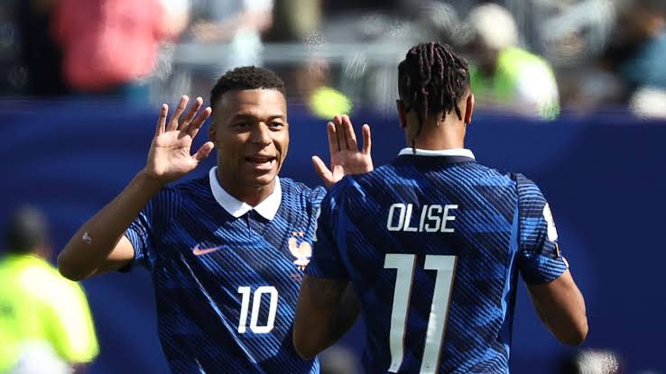 Mbappé e Olise na Copa do Mundo de 2026