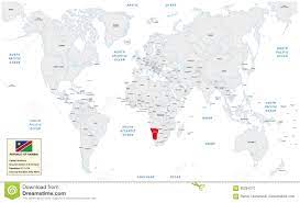 Baixe estes vetor premium sobre mapa mundial com fronteiras de países e ponteiros de localização vermelho., e descubra mais de 13 milhões de recursos gráficos profissionais no freepik Mapa Del Mundo Con Namibia La Pequena Caja De La Informacion Y La Bandera Ilustracion Del Vector Ilustracion De Australia Negocios 95284370