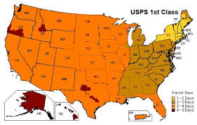 43 comprehensive usps delivery times chart