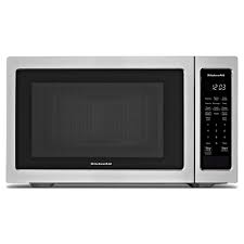 Check spelling or type a new query. Kitchenaid 1 6 Cu Ft Countertop Microwave In Stainless Steel The Home Depot Canada