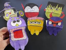 29/09/2017 at 22:02 me encantan estan fantasticos. Hallowe En Hand Puppets Teaching Resources