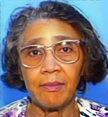 Who is the younger girl in the photo with Marcella Roberts Anderson?