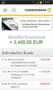Commerzbank aktiengesellschaft is a major german bank operating as a universal bank, headquartered in frankfurt am main. Commerzbank Kontostand Android App Download Chip