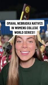 Give it up for Omaha, Nebraska 👏🥎 #fyp #wcws #omaha #oklahomacity  #womenscollegeworldseries #softball #softballtiktoks #nebraska #nebraskatok  #omahanebraska #softballtournament #ncaasoftball ...