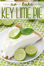 No Bake Key Lime Pie Recipe Lime Recipes Baking Recipes Baking