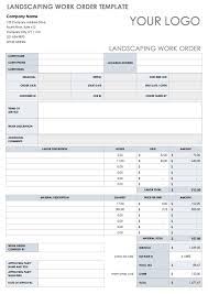 The scope of work should be thoroughly described with a completion date along with pricing for each item. 15 Free Work Order Templates Smartsheet