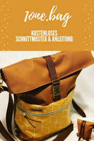 Kostenlose Anleitung 1one Bag Schicke Taschen Schnittmuster Rucksack Rucksack Nahen Schnittmuster
