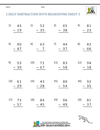 Provide students index cards with two digit addition problems with regrouping. 12 Unbeatable 2 Digit Subtraction With Regrouping Coloring Pages Addition And Adding Subtracting Numbers Two Without Pdf Oguchionyewu