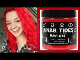If you are trying to be more responsible towards the environment without missing out on the fun of adding a splash of color to your hair, check out our list of the 10 best vegan hair. Dyeing My Hair Red With Lunar Tides Youtube Red Hair Dye My Hair Red Hair Color
