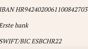 Swift codes exist for bank branches, and for head office locations. Kninske Njuskice Udruga Kninske Njuskice Udruga Berta