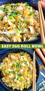 Egg Roll In A Bowl Recipe 30 Minute Keto Dinner Evolving Table Healthy Dinner Dinner Recipes Easy Quick Ground Turkey Recipes