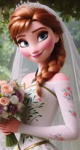 Frozen Anna Wedding Dress