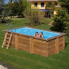 Piscina De Madera Gre Sunbay Marbella Rectangular Piscina Desmontable Rectangular Piscinas Madera Piscinas Desmontables Madera