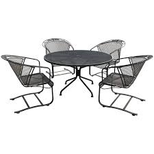 Mid Century Modern Russell Woodard Arnold Palmer Patio S 4 Chairs Dining Table Midcentury Modern Patio Set Modern Side Chairs