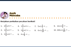 Kunci Jawaban Matematika Kelas 5 Sd Mi Halaman 20 Perkalian Pecahan Campuran Dengan Bilangan Asli Ringtimes Bali