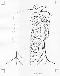 And it is one of the best coloring reviewfalls free games in google play store. Batman Two Face Coloring Pages Coloring Home