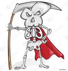 La santa muerte, es una aplicación, que recopila imágenes de nuestra santa patrona de los casos difíciles bonitas con frases para compartir, imágenes con oraciones no esperes mas descargarla y compártela a tus seres queridos, y compartir en linea las mejores imágenes de nuestra señora la santa muerte, es milagrosa te cumple lo imposible. Dibujos Animados De La Muerte Vector De Stock Crushpixel