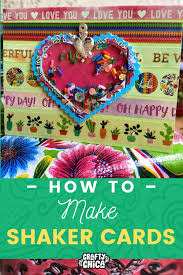 There's no better time than a birthday celebration to make a shaker card. Shaker Card Tutorial For Beginners The Crafty Chica
