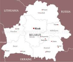 Belarus from mapcarta, the open map. Belarus Political Map