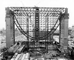 Construction Of The Federal Reserve Bank 250 Marquette Avenue South Minneapolis Architektur