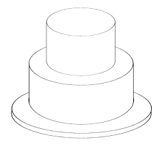 Grease and flour a 9 x 13 inch dish, and set aside. Layer Cake Coloring Page Novocom Top