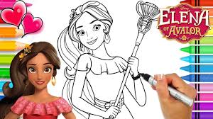 Check spelling or type a new query. Elena Of Avalor Coloring Pages Free Printable