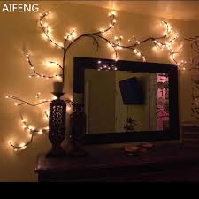 Aifeng Diy Branch String Lights For Party Globe Led Garland Tree Light Room Decor Lights Twinkle Wedding Decoration Lights Led String Aliexpress