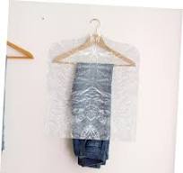 Amazon.com: Garneck Garment Bag Transparent Design for Suits ...
