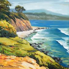 Santa Barbara Art 12 X 12 Giclee Beach Artwork Coastal Etsy Beach Artwork Coastal Art California Art