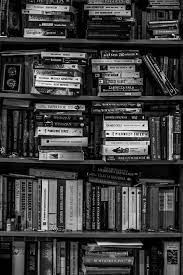 Free Image On Pixabay Books Bookshelf Library White Aesthetic Photography Black And White Photo Wall Black Aesthetic Wallpaper