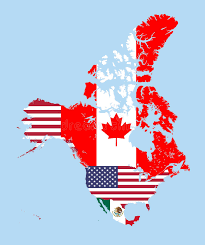 Hilo del juego entre méxico contra estados unidos en el futbol. El Mapa Del Vector De Canada De Estados Unidos Y De Mexico Combino Con Las Banderas Ilustracion Del Vector Ilustracion De Canadiense Combinado 78996805