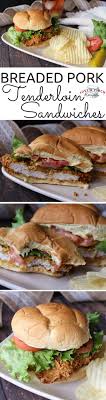 In a shallow bowl, mix flour, salt and pepper. 39 Pork Tenderloin Sandwich Ideas