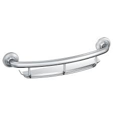 Check spelling or type a new query. Moen Lr2356dch Chrome 16 X 1 Grab Bar With Integrated Shelf From The Home Care Collection Faucetdirect Com