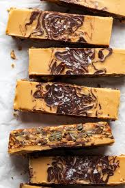 These keto chocolate peanut butter bars feature layers of shortbread, peanut butter. Banana Peanut Bars Lazy Cat Kitchen