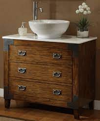 Maybe you would like to learn more about one of these? 36 Inch Bathroom Vanity Vessel Sink Top Plantation Style Medium Brown 36 Wx22 Dx32 H Ccf35535