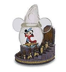 Mickey The Wizard Snow Globe Snow Globes Snowglobes Disney Collectables