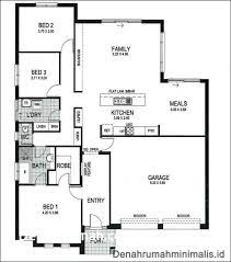 Denah rumah di lahan 8x13 m2 febry aguscwidcom aguscwidcom via aguscwid.com. Desain Rumah Dan Toko Denah Rumah 1 Lantai Modern Untuk Ruko Minimalis Design Rumah