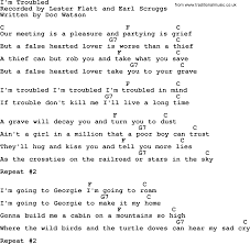 Birds Flying High Lyrics Chords Bluegrass Song I M Troubled Lyrics And Chords Lyrics And Chords Mandolin Songs Lester Flatt